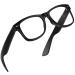 Grinder punch men and women presbyopia graded black reading glasses Light frame light reading glasses spring hinge black black 1.75 x