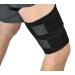 Medical Grade Thigh Hamstring Support Compression Brace Wrap Adjustable Neoprene Sports Leg Sleeve for Pulled Hamstring Strain Injury Rehab for Gym Running Fitness Football Badminton Basketball 1 Pcs Thigh Support