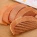 1Pcs Natural Peach Wood Comb - Head Massage & Hair Care Beauty Tool | V4U7 - Buy Online on GoSupps.com