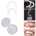 Buy WTTFC 2 Pairs of Provisional Dentures & Smile Veneers - Cosmetic Temporary Teeth for Men & Women | International Shipping Available - Buy Online on GoSupps.com