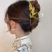 Alloy Hair Claws Clip Wheat Spike Hair Claw Elegant Ponytail Claw Clip Non-Slip Hair Catch Barrette Fashion Hair Accessories Style2 - Buy Online on GoSupps.com