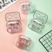 Clear Tweezer Suction Cup Container Set - Portable White Contact Lens Case for Travel - Buy Online on GoSupps.com