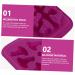 HOMSFOU 6 Pcs Silicone Chocolate Mold Silicone Baking Halloween Fondant Halloween Chocolate Polymer Clay Molds Jelly Molds Desserts Molds Bath Purple Silica Gel Tool Multifunction 21X11X2CMx3pcs Purplex3pcs - Buy Online on GoSupps.com