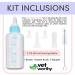 Vet Worthy Canine Nursing Kit - 7-Piece Set for Orphaned Puppies - Feeding Bottle, Milk Bottle Brush, 5 Nipples Included - Pet Feeding Support - Buy Online on GoSupps.com