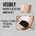 Valitic Exfoliating Glove for Body - Korean Style Bath Mitt for Smooth Skin - Men & Women - Single Black White - Buy Online on GoSupps.com