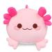 15.7 inch Pink Axolotl Soft Toy - Stuffed Animal Plush Pillow for Birthday & Christmas Home Decoration - Buy Online on GoSupps.com