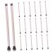 CANIGHT 20pcs Double Brush Makeup Brush Makeup Tools Beauty Tools Cosmetic Eye Brush Golden