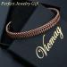 Vicmag Copper Bracelet for Women Men | 6X Ultra Strength Magnets | Pure Copper Adjustable Size | Gift Box Included | (Copper Feather) - Buy Online on GoSupps.com
