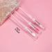 3PCS Mini Lip Brush Set - Silicone Reusable Lipstick Applicator Wands for Perfect Lip Gloss Application | Portable & Durable - Buy Online on GoSupps.com