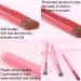 3Pcs Multi-Function Eyebrow Brush Set - Professional Three-Dimensional Concealer Makeup Brushes for Women and Girls - Red - Buy Online on GoSupps.com