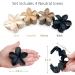 Ypkia 4 Pieces Flower Hair Clips Set - Large Matte Hair Accessories for Thick & Thin Hair | Stylish Women's Hair Clips - Buy Online on GoSupps.com