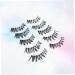 minkissy 5 Pairs Dense Eyelash Curly False Eyelashes Training Eyelash Natural False Lashes Natural False Eyelashes Natural Fake Lashes Cross Eyelashes Natural Eyelashes Fake Eyelash Extend - Buy Online on GoSupps.com