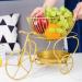 Fruit Basket Fruit Bowl Creative Fruit Bowl Metal Wire Fruit Basket Fruit Stand Vegetables Basket Kitchen Counter Fruit Storage for Bread Snacks Kitchen Organizers and Storage (Color : A) - Buy Online on GoSupps.com