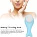 Makeup Cleansing Brush - Soft Bristles Handheld Face Brush with Silicone Sucker for Gentle Exfoliating & Cleaning - Perfect for Beautiful Girls - Buy Online on GoSupps.com