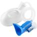 Urinal for Men Women 2000ML 2 in 1 Portable Urinal for Women Urine Bottle Female Urinals Hospital Camping Car Travel Bedside Emergency (white)