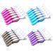 24 PCS Plastic Crocodile Hair Hairdressing Sectioning Clamp Hair Styling Clips