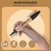 Eyebrow Pencil 2 in 1 Dual-ended Liquid Eyebrow Pen Waterproof & Long Lasting Smooth Liquid Eyeliner Pen Four-tip Brow Pencil for Women Makeup Black - Buy Online on GoSupps.com