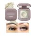 Onlyoily Compact Powder Eyeshadow Waterproof Matte Eyeshadow Pigmented Powder for Eye Makeup Vegan Eyeshadow (01)