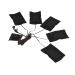 Fdit 5 in 1 Electric Vest Cloth Heating Pad 3 Gears Temperature USB Heating Pad Waterproof Composite Fiber Heating Pad
