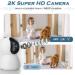 4MP Indoor 2K Security Camera with 360 PTZ, WiFi, Night Vision & Motion Detection - Pet & Baby Monitor, Alexa Compatible - 1 Pack (64G Card) - Buy Online on GoSupps.com