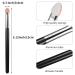 Sibba Sponge Eye Makeup Brushes 12 Pieces Double Sided Eyeshadow Applicators - Black Shadow Brush Applicator Tool Set for Women and Girls - Buy Online on GoSupps.com