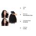 Emol Hair 9A Brazilian Curly Hair Bundles - Virgin Human Hair Weave (14-18 inch 300g) - Kinky Natural Color Remy Hair - Buy Online on GoSupps.com