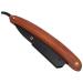 Straight Edge Razor for Men - Stainless Steel Folding Shaver with PU Leather Sheath | Premium Barber Tool for Home Use - Buy Online on GoSupps.com