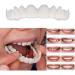 Pastoralist 2 Pairs Dentures Cosmetic Teeth Instant Veneers Temporary Teeth and Bottom Dentures Fit Comfort - Buy Online on GoSupps.com