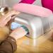 Nail Arm Rest Microfiber Leather Manicure Pillow with Stainless Steel Stand - Pink Nail Art Hand Pillow for Women and Girls - Buy Online on GoSupps.com