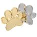 Healvian Lot de 2 Palettes Annulaire en M tal pour Nail Art Palette Ongles Dor e et Argent e Plateau de M lange Polyvalent pour Vernis Ongles Support Compact pour Manucure