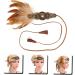 FRCOLOR Ball Headband 1920s Headband Roaring 20s Accessories for Women Harlem Nights Dresses for Women Flapper Headband Roaring 20s Headpieces Great Hair Accessories Hat Crystal - Buy Online on GoSupps.com