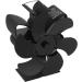 High-Efficiency Aluminum Stove Fan - Self-Starting 6-Blade Heat-Powered Fan for Home | 152mm Diameter - Buy Online on GoSupps.com