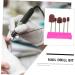 Toddmomy 1 Set Nail Sand Ring Cap Manicure Kit Nails Kit Set Manicure Set Nail Drill Bit Set for Nail Clean Drill Set Felt Wool Nail Drill Bit Rosy Manicure Tool Nail Art Accessory Hard 8x6cm Rosy - Buy Online on GoSupps.com