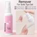 Nail glue remover solid cleaner for gel nail polish - 55 ml - For manicures beginners French tip stamping spa salon home travel - Buy Online on GoSupps.com