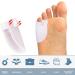 Mcvcoyh 6 Pieces Pinky Toe Separator Pinky Toe Cushion Protectors Gel Toe Separators Toe Straighteners for Curled Toes Pain Relief Overlapping Toe Curled Pinky Toe - Buy Online on GoSupps.com
