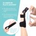 Pinky Finger Splint for Boxer Fracture & Trigger Finger - Adjustable Hand Brace for Arthritis, Tendonitis, Mallet Finger - S/M Size - Buy Online on GoSupps.com