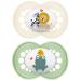 MAM Original Classic Baby Pacifiers 6+ Months (2 Pack) | Symmetrical Silicone Anatomical Design Box & Sterilization Included - International Shipping - Buy Online on GoSupps.com