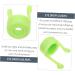 Premium Minkissy 2pcs Eye Drops Holders - Silicone Eye Drop Brackets & Racks for Easy Application - Practical & Useful Eye Drop Helpers in Green - Buy Online on GoSupps.com