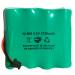DSC-BATT2148V Battery 4.8v 2100mAh Ni-MH WS4920HE WTK5504 17000153 4PH-H-AA2100-S-D22 DSC WKA5504