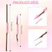 Rhinestone Picker Doting Pen - Dual-Ended Wax Pencil for Nail Art & DIY Crafts (Pink) | International Shipping Available - Buy Online on GoSupps.com