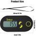 Buy Sortable 3D Digital Pedometer with Clip - Track Steps Calories & Activity Time | Ideal for Running - Men & Women - Black - Buy Online on GoSupps.com