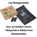 Dumi Pets Biodegradable Poop Bags Extra Thick and Strong Poo Bags Corn Starch Blended Pet Bags 20rolls 300 PCS Eco Friendly Dog Waste Bag (Black) 300 Black - Buy Online on GoSupps.com