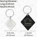 Personalized Camal Dog Tags - Engraved Stainless Steel Pet ID for Dogs & Cats | Custom Shapes: Round Bone Heart & More - Buy Online on GoSupps.com