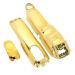 BRRNOO Hair Clipper Replacement Cover Electric Hair Clipper Replacement Cover Hair Clipper Cover Shell for 8418/8591 Hair Clipper Accessory (Gold)