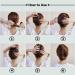 10 Pieces Hair Side Combs U-Shaped French Twist Clips for Updo Bun - Hair Stick Accessories for Women and Girls - Buy Online on GoSupps.com