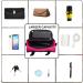 ZUKKA Pink Bike Handlebar Triangle Frame Bag | Waterproof & Adjustable Front Storage Pack for Cycling - Buy Online on GoSupps.com