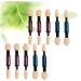 KALLORY 10pcs Makeup Brush Blending Brush Eye Shadow Applicator Eye Shadow Brush Miss Mix Eye Shadow Stick - Buy Online on GoSupps.com