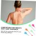 Beavorty Telescopic Stainless Steel Back Scratcher - 2 Pack Manual Itch Relief Tool (16x4.5cm) - Random Colors - Ideal for Easy Grooming - Buy Online on GoSupps.com