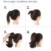 Dirty Blonde Curly Ponytail Extension - 12 Inch Synthetic Hair Extension for Women and Girls - Buy Online on GoSupps.com