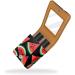 Travel Lipstick Organizer Case - Portable Makeup Bag with Mirror | Watermelon Black Background B545p1atbv | Shop Internationally - Buy Online on GoSupps.com